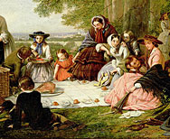 Picnic basket history