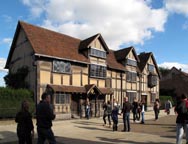 Shakespeare’s Birthplace location