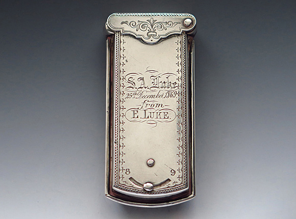 Quadruple Silver - Christmas Gift needle 
case