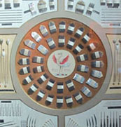 needle manufacturer display