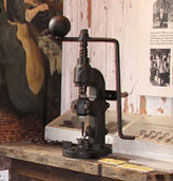 stamp press